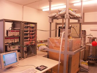 Experiment in ARC Seibersdorf research