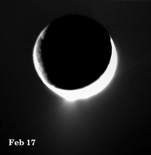 Water-vapour plumes from Saturn's moon Enceladus