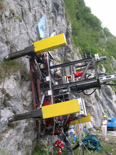 Roboclimber uses space technology to prevent landslides