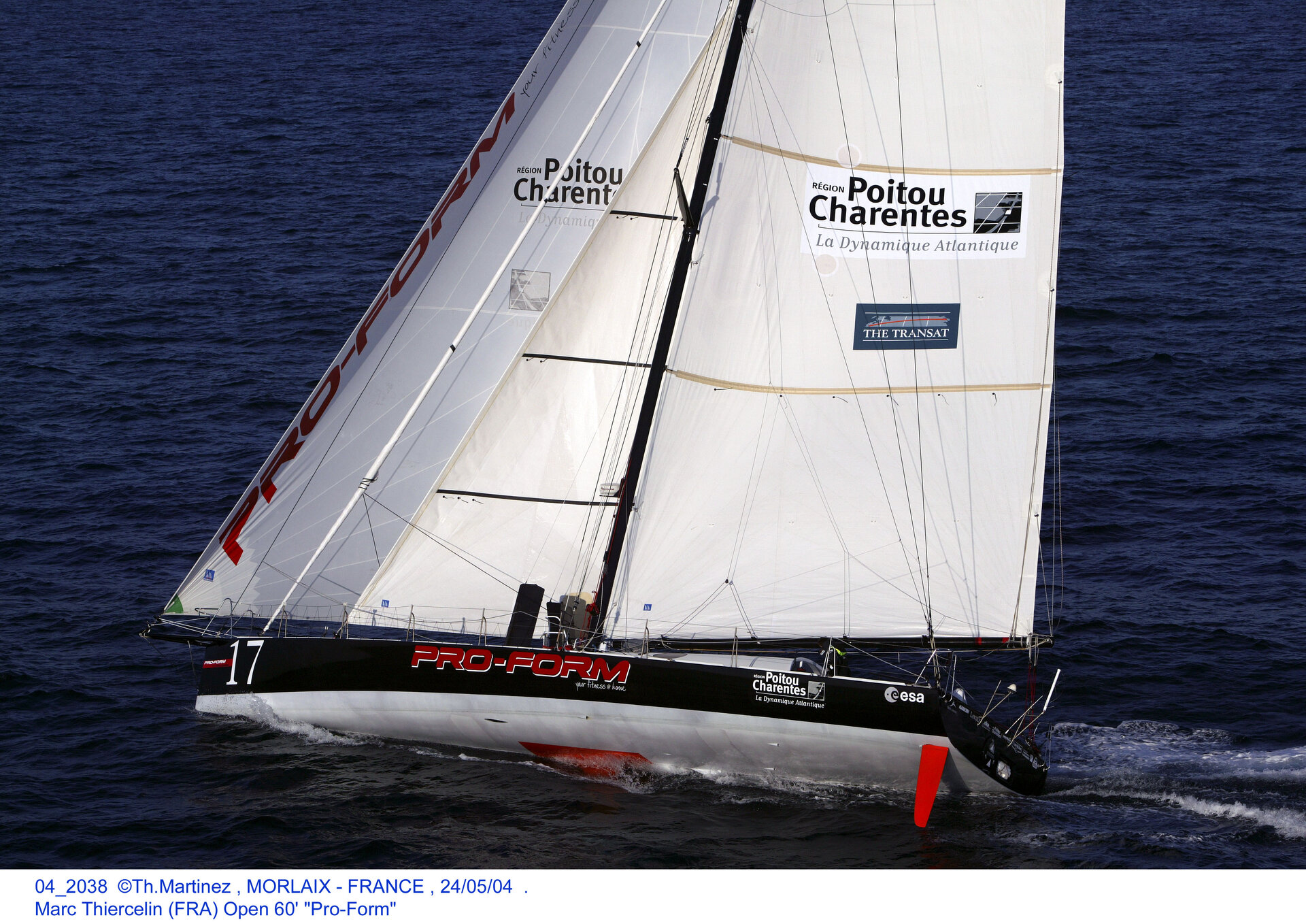 Sailboat improved by use of space technology