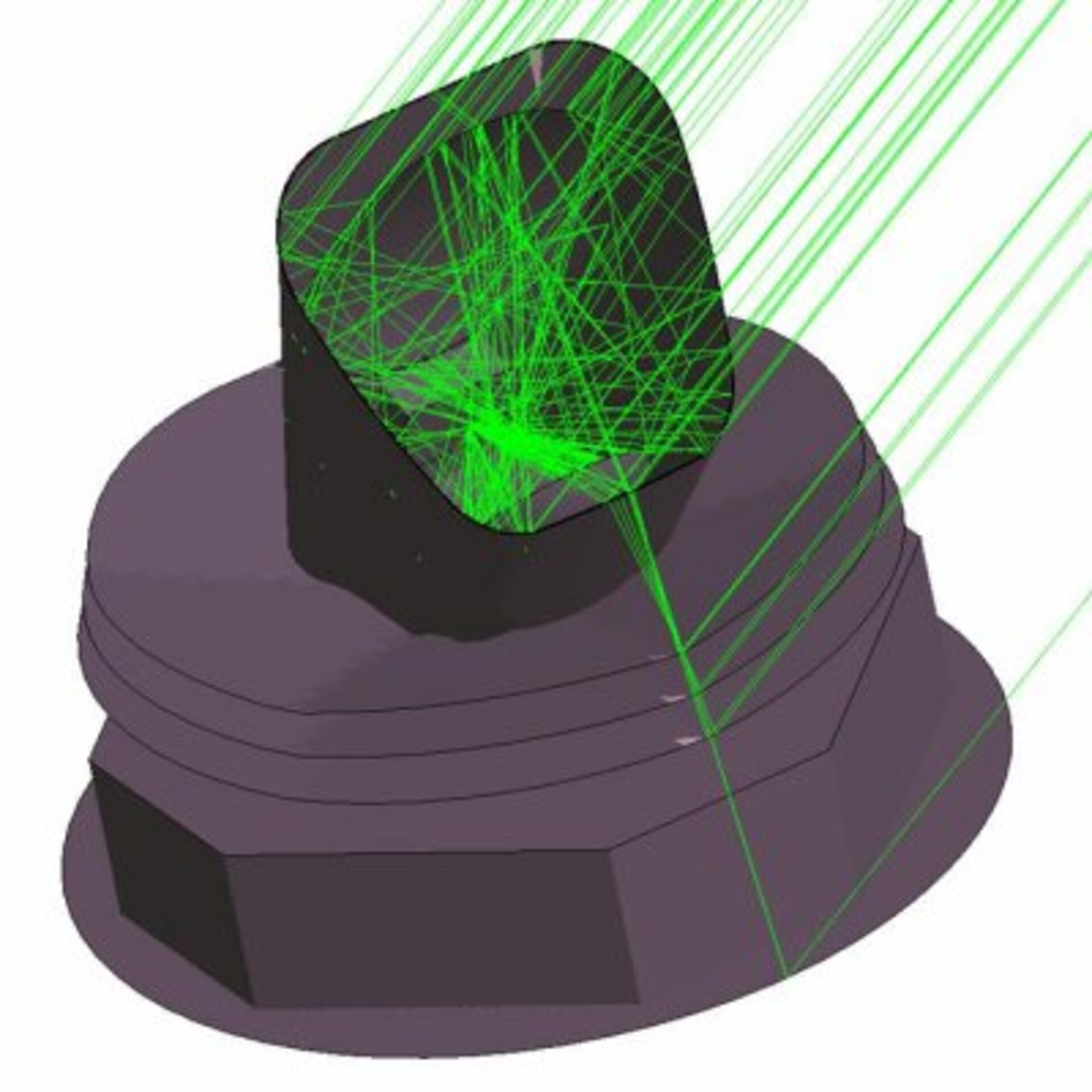 Det kræver avanceret software at holde styr på strålingen, som rammer Plancks spejle.