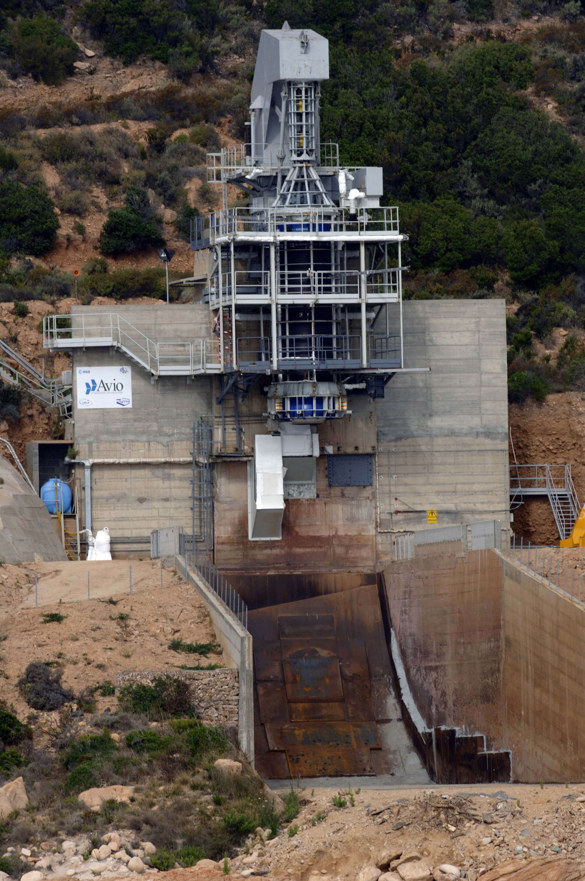 Static firing test of Zefiro 23