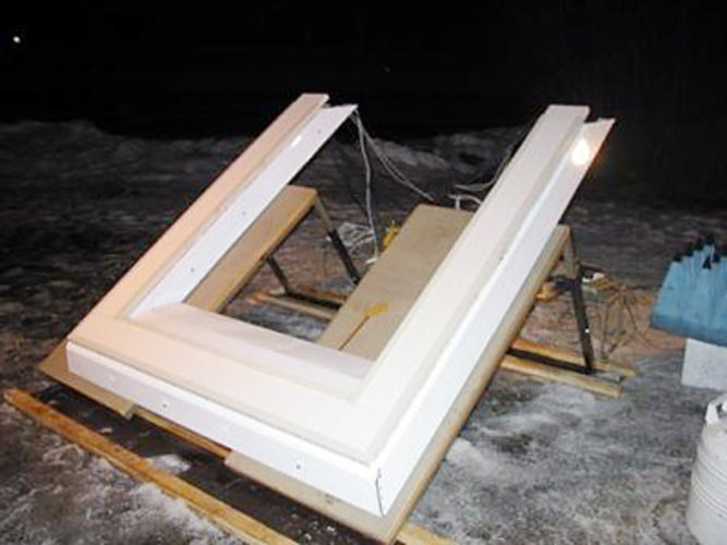 HUT-2D instrument measuring the Milky Way