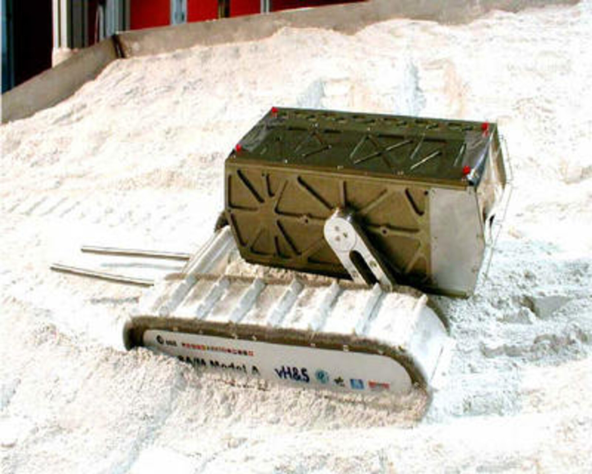 Nanokhod on Mars soil simulant