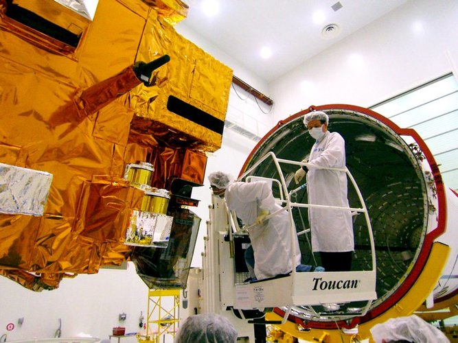 The covers are removed for inspection