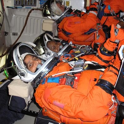 Sunni, Joanie och jag inspända i startposition