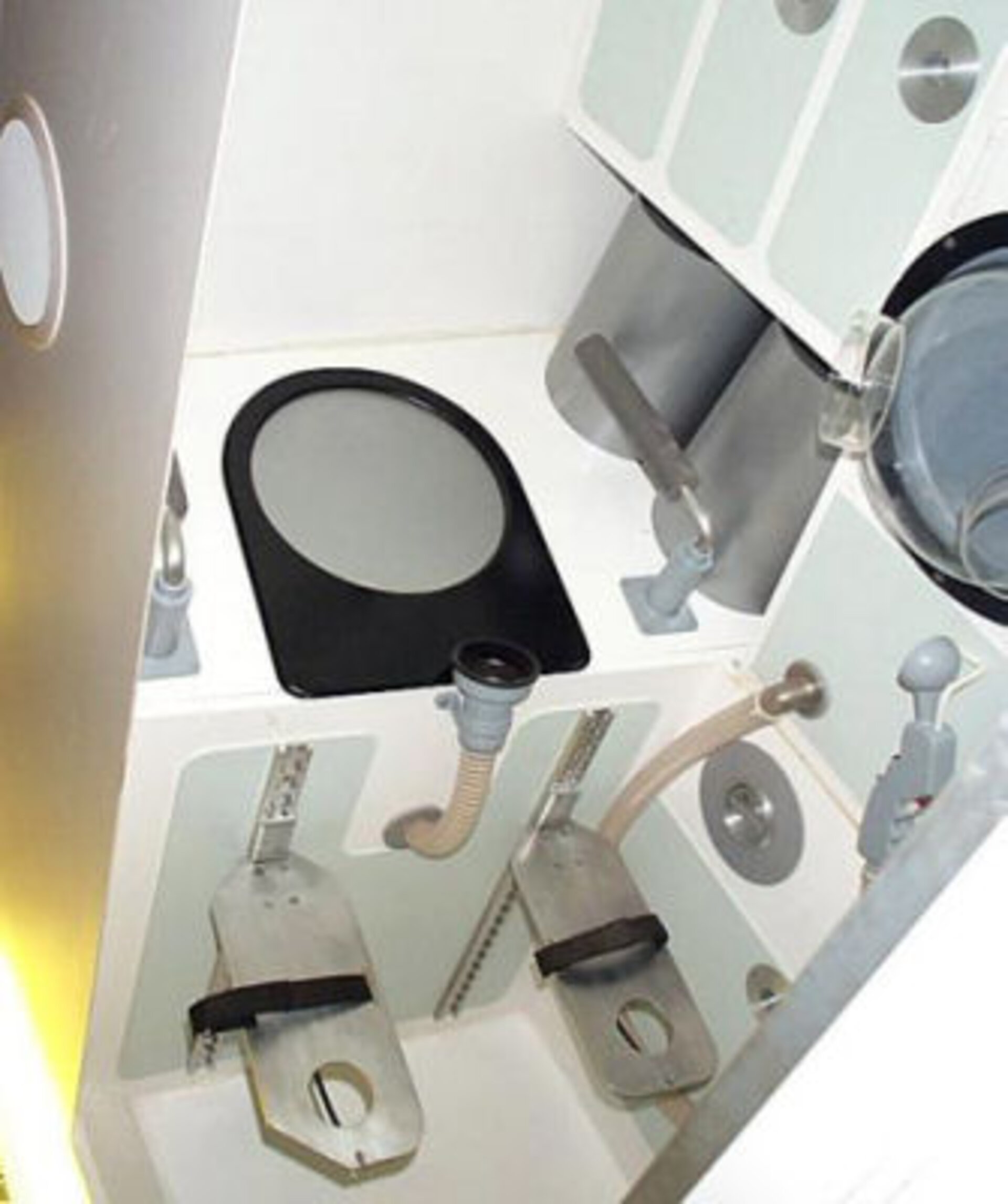 Toilet on the ISS