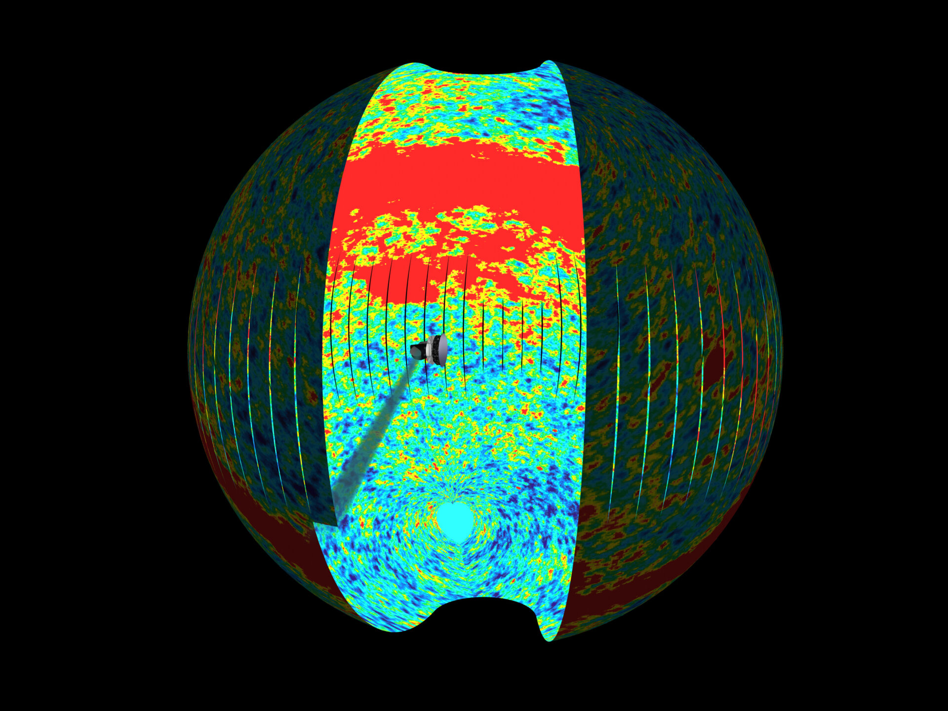 Planck's scan of the sky