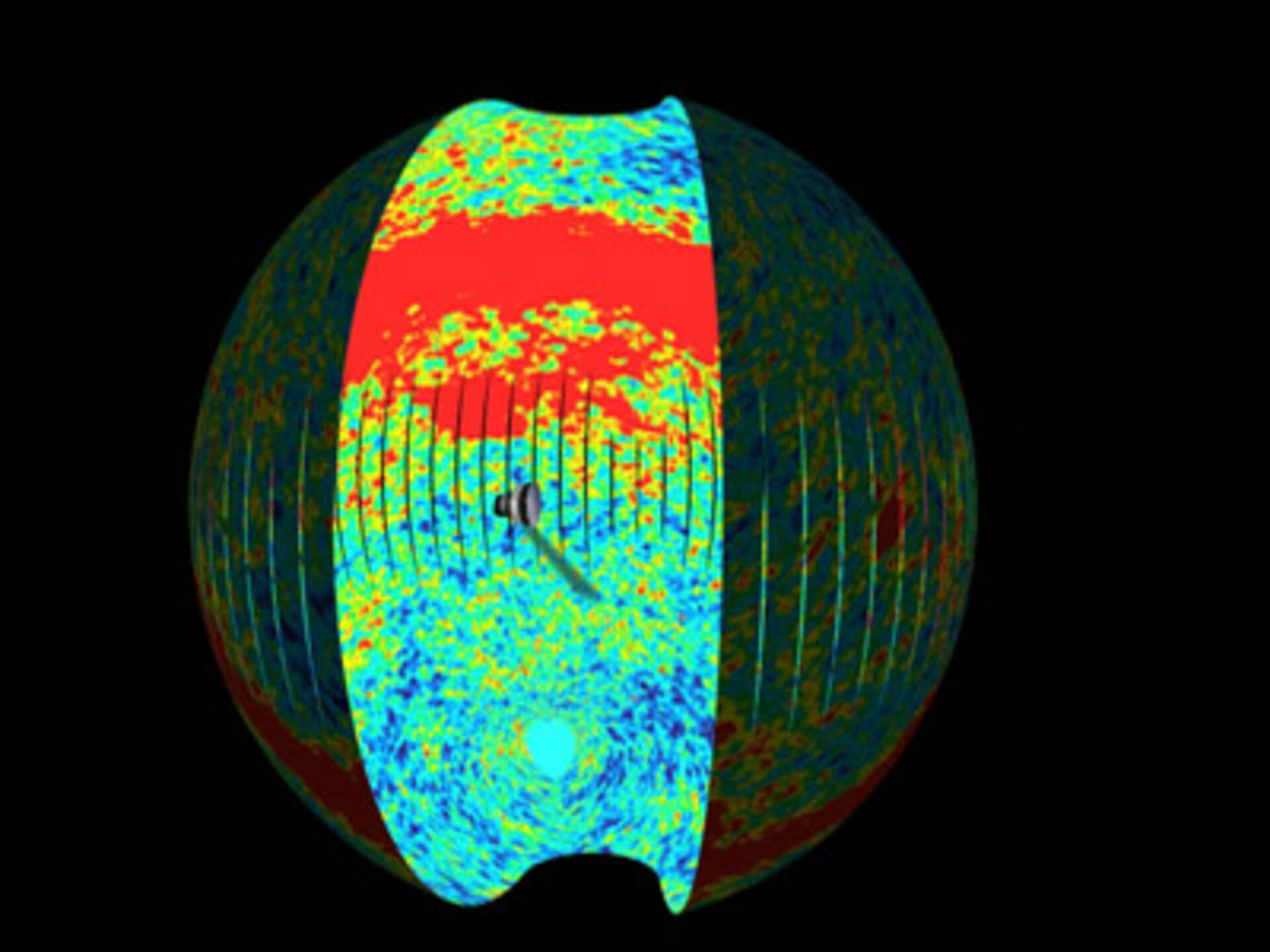 Planck scanning the sky