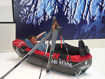 Pour Alain Hubert, le périple ne sera pas de tout repos!