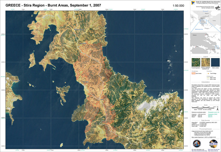 Final damage mapping product