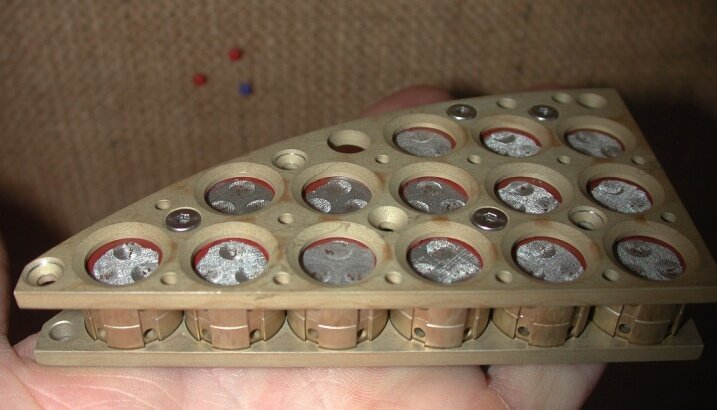 Under den 12 dagar långa rymdvistelsen exponerades experimentuppställningen med de pyttesmå björndjuren