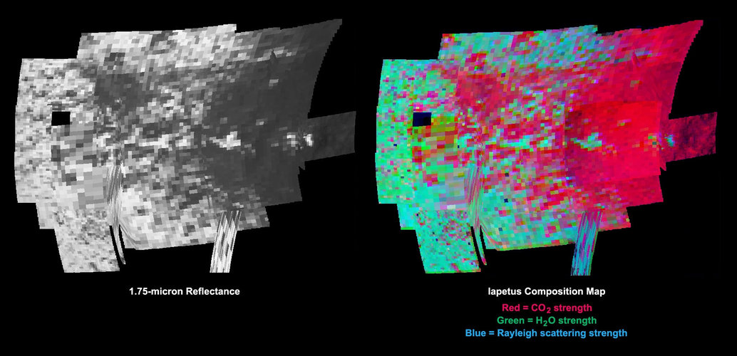 Tiny Grains on Iapetus