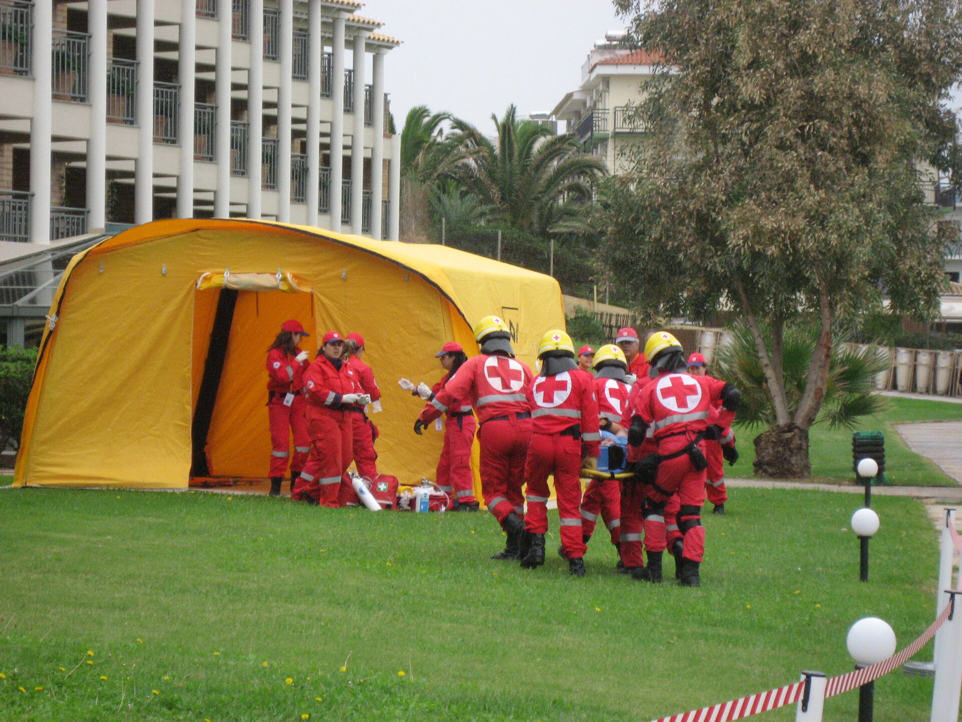 Casualty treatment station