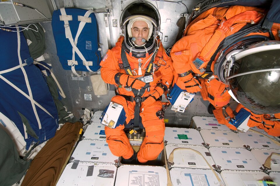 Ultime répétition pour Léopold Eyharts