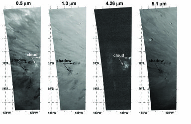 Carbon-dioxide ice cloud on Mars