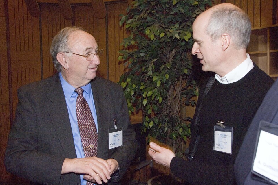 Guest speaker Prof. Bob Twiggs