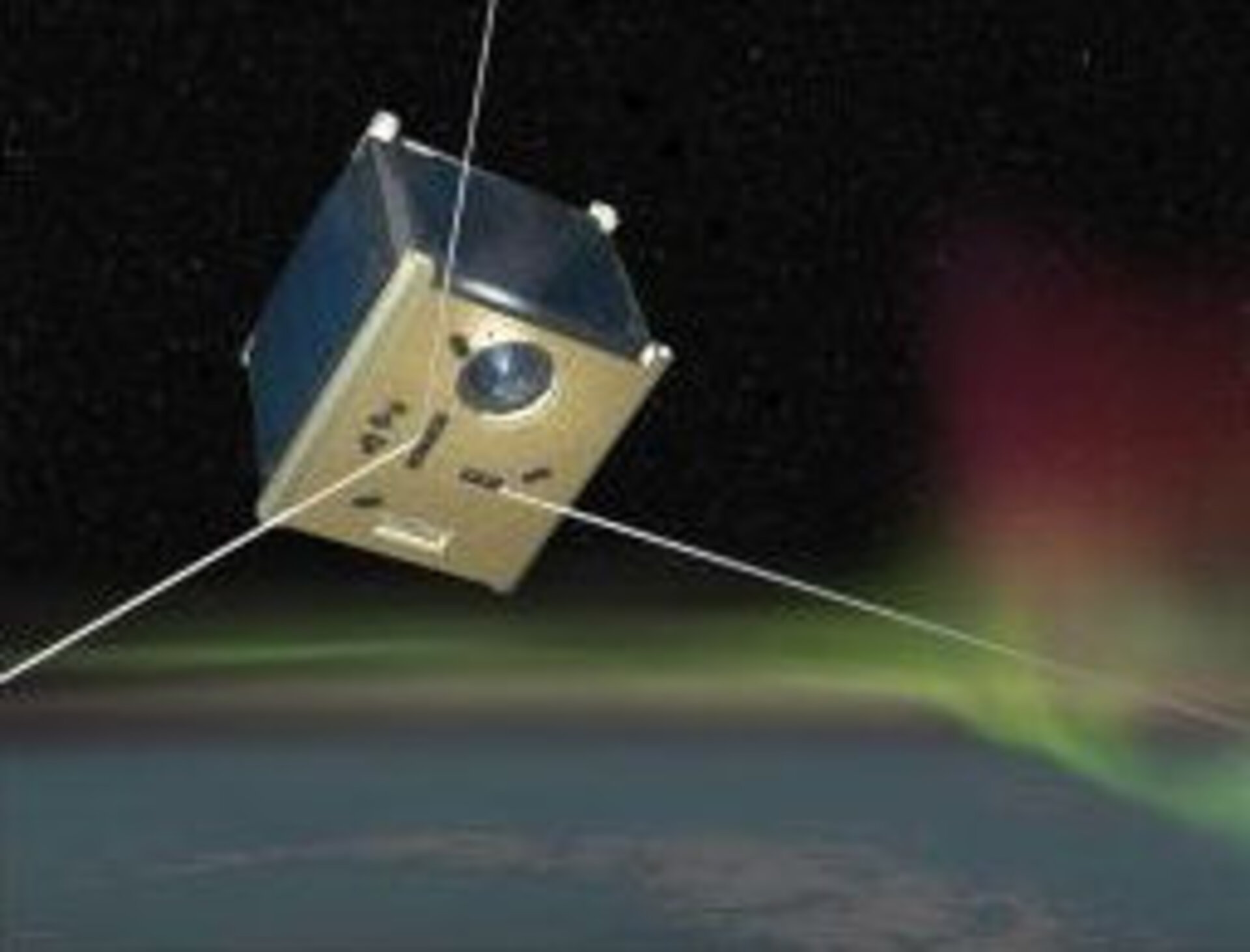 An artist's impression of the SwissCube