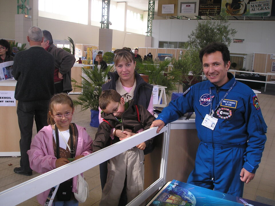 Emilio De Pasquale, témoin du retour de l'ATV