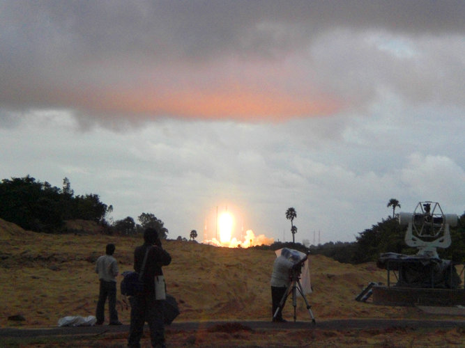 Launch of Chandrayaan-1