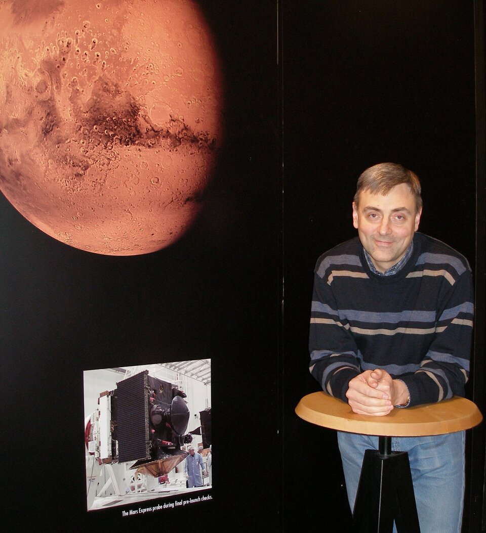 Stas Barabash är huvudansvarig för det svenska SARA-instrumentet ombord på Chandrayaan.