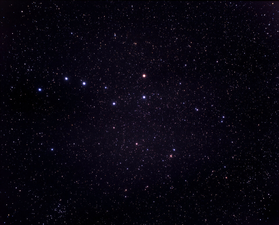 Ursa Major and Coma Berenices, wide-field view