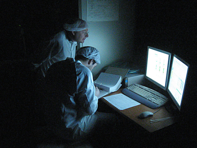 Star tracker simulation in the dark