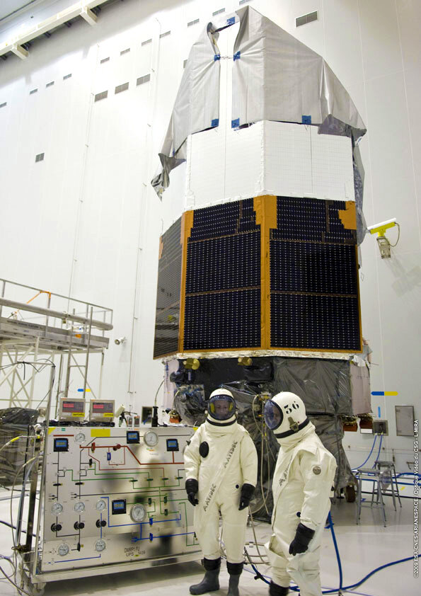 Cargando de combustible a Herschel