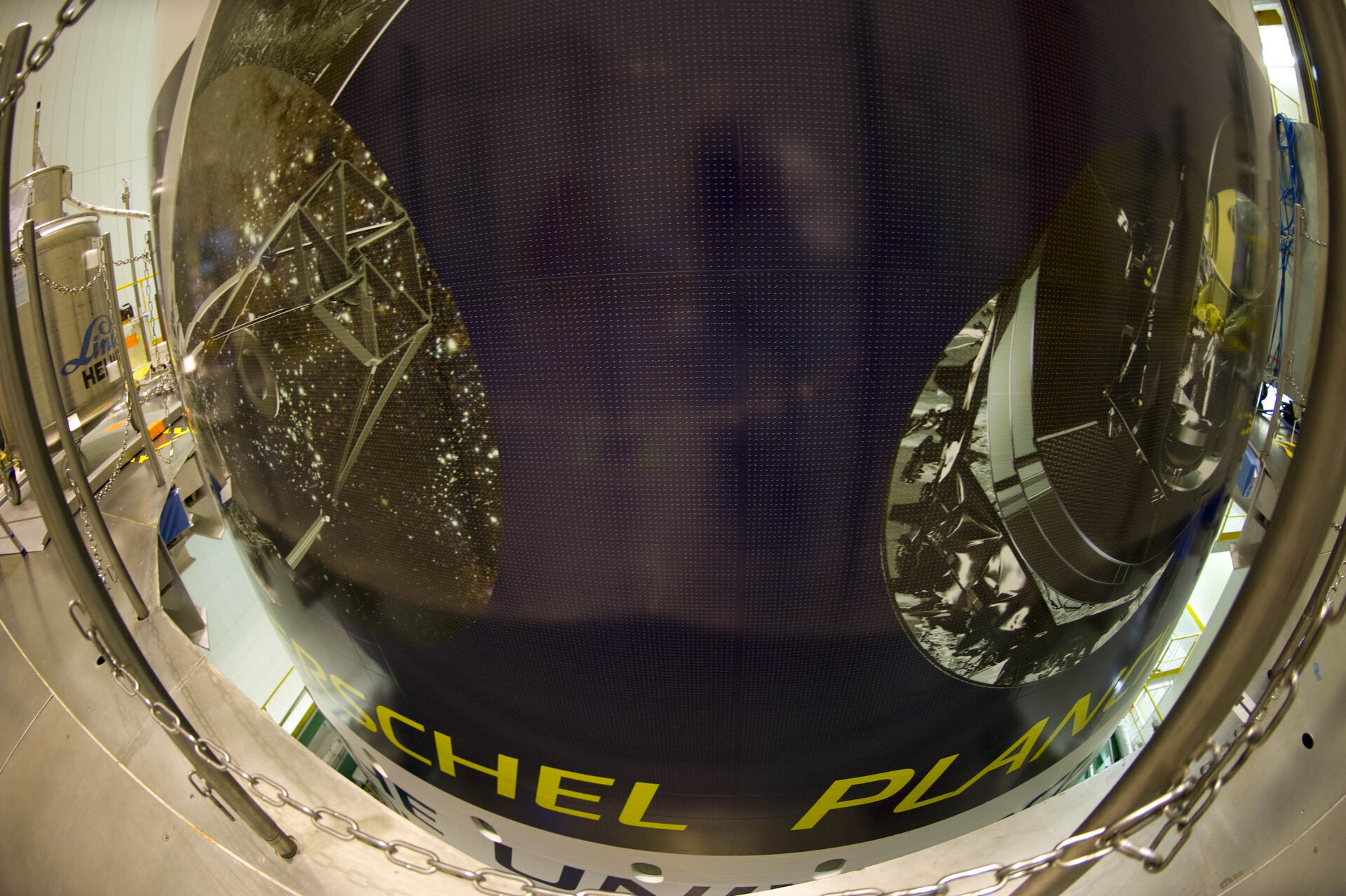 Fairing of the Ariane 5 carrying Herschel and Planck