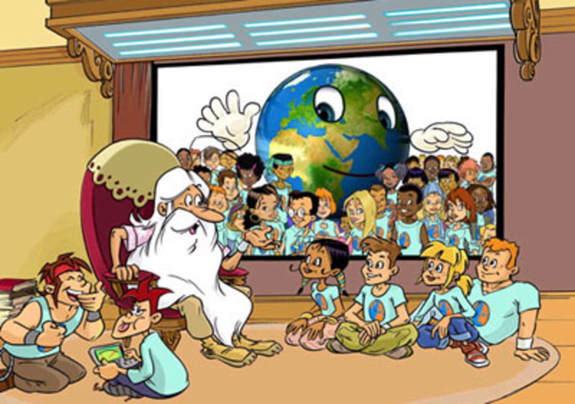 Cette fois-ci, Maestro raconte notre Terre