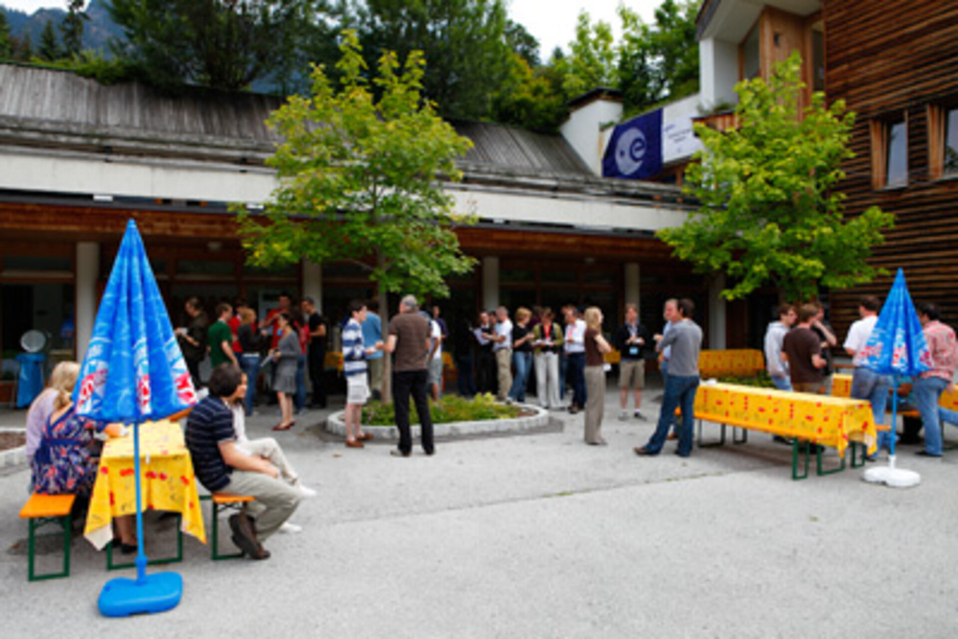 Angeregte Gespräche auch in den Pausen