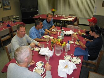 Lunch at 03:30 in the morning