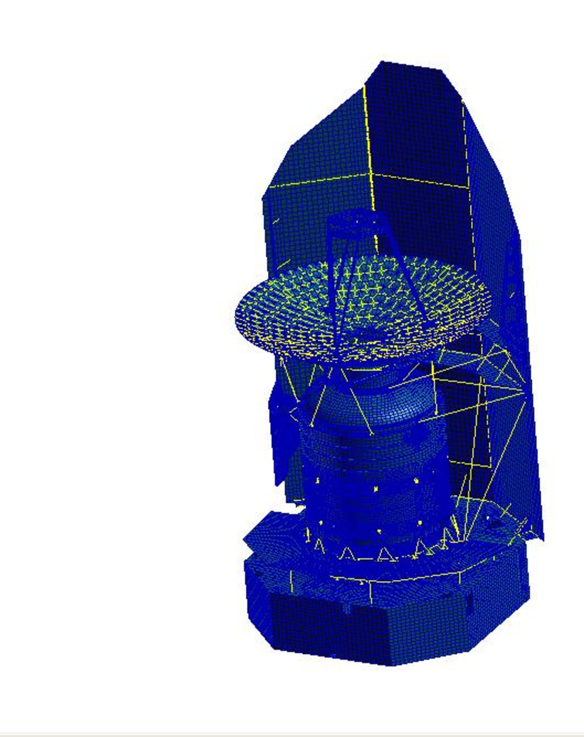 Herschel finite element analysis model
