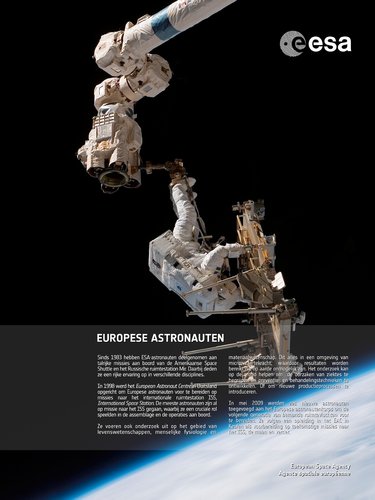 EUROPESE ASTRONAUTEN