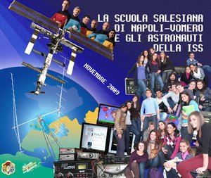 Poster ideato e disegnato per l’evento dai ragazzi della Scuola Salesiana