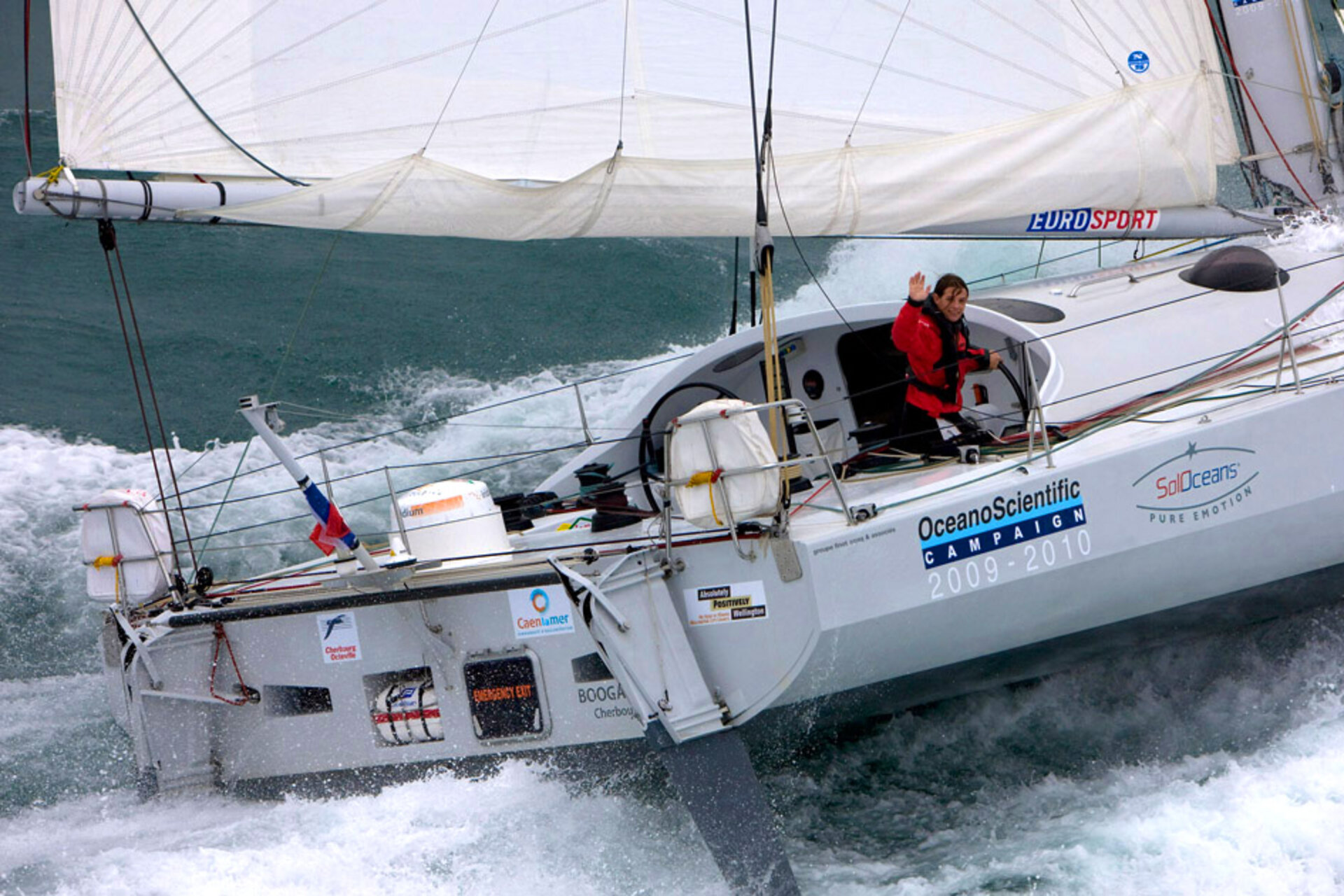 La skipper Liz Wardley a pris le mer, le 29 novembre