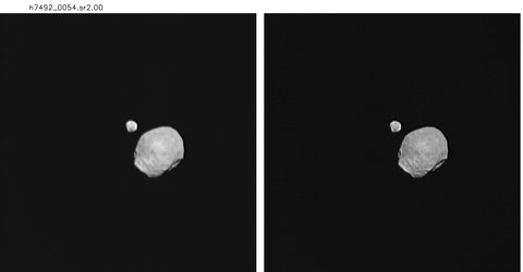 Raw and processed images