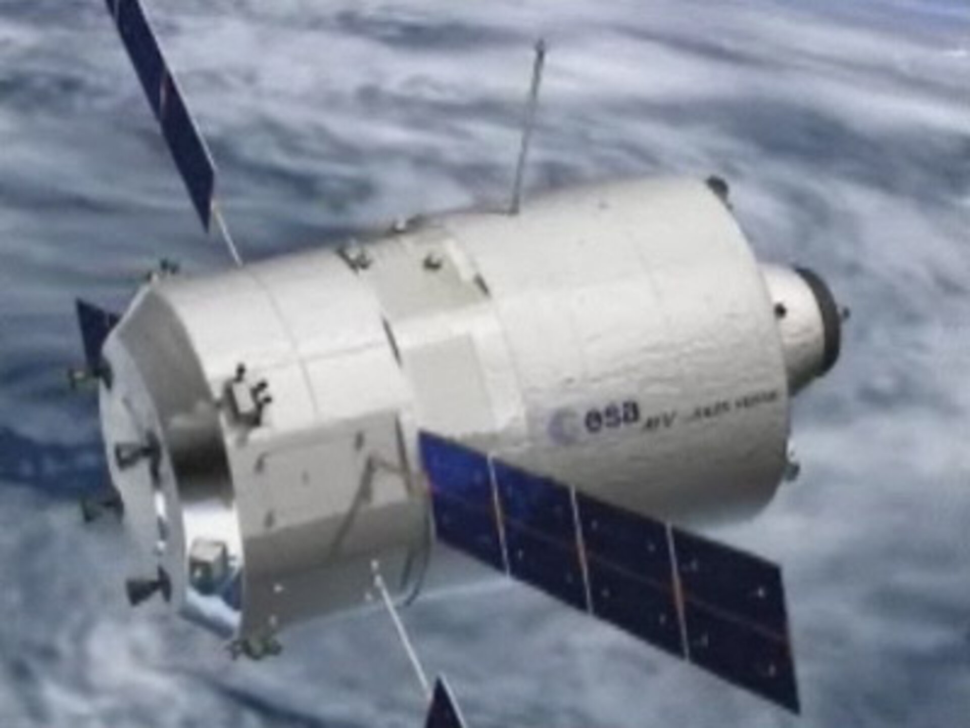 ATV docks autonomously with ISS