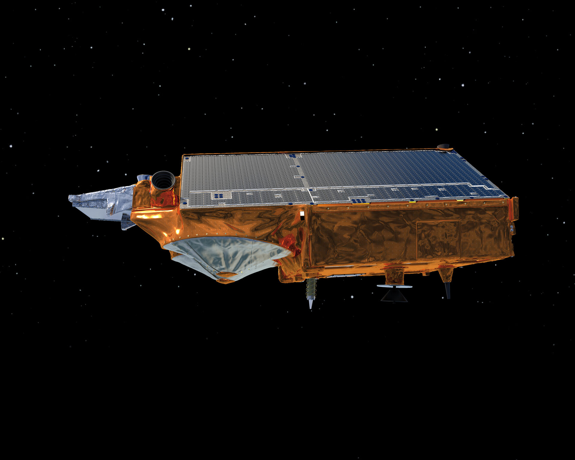 Side view of CryoSat