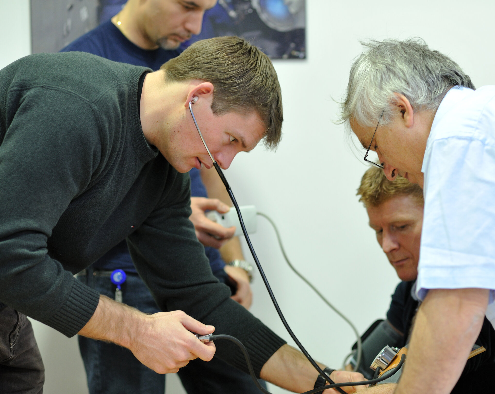 Andreas Mogensen during training at EAC, January 2010