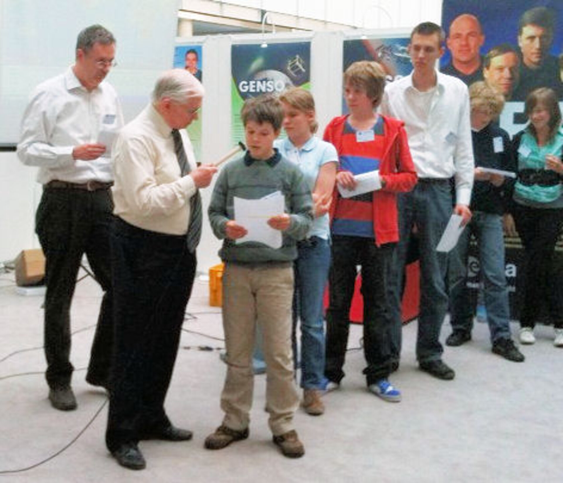 ARISS call from the exhibition