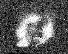 Artificial eclipse produced by US Apollo spacecraft