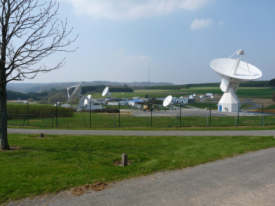 Het grondstation van Redu wordt alsmaar groter