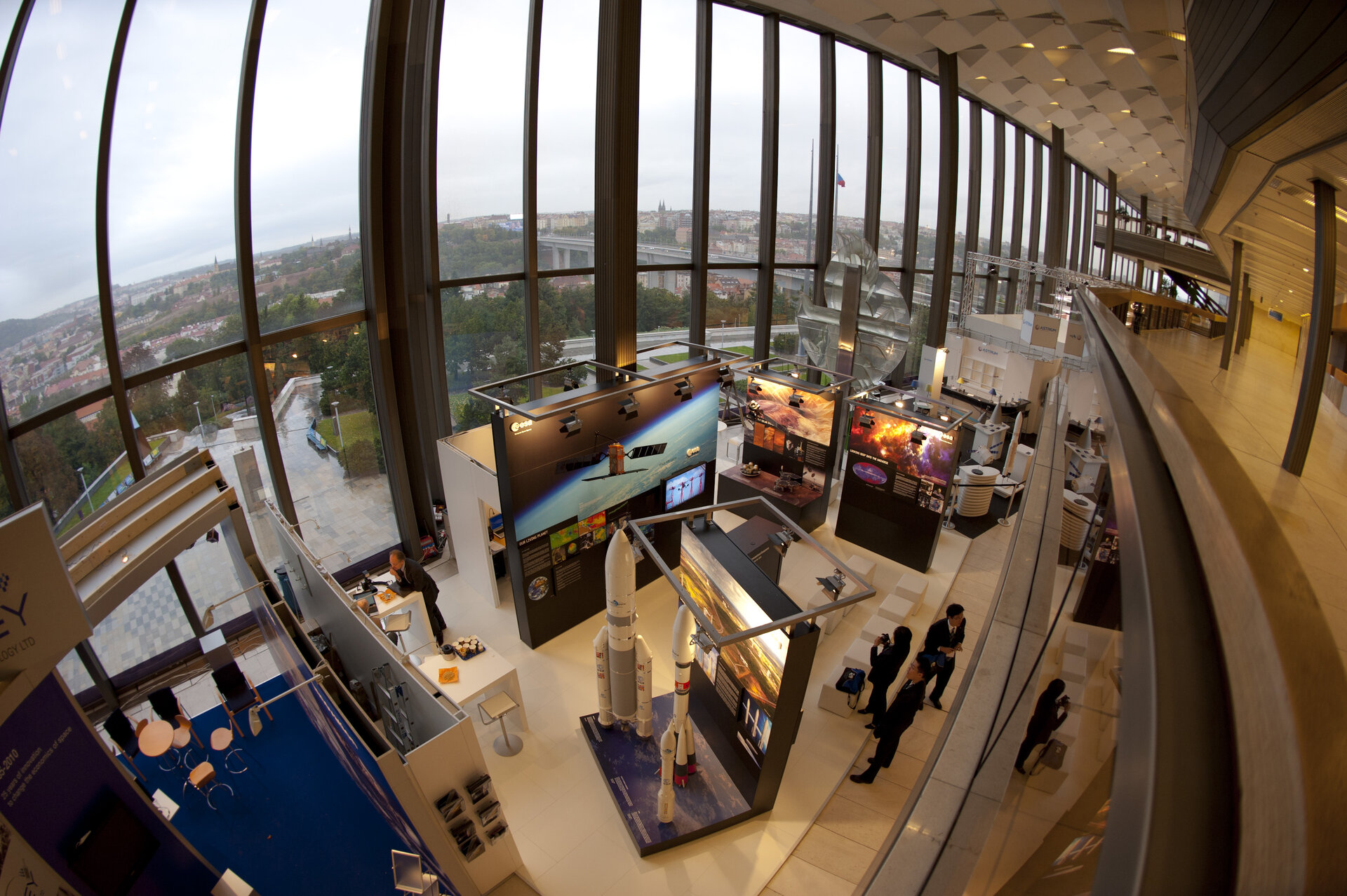 ESA exhibition at IAC 2010