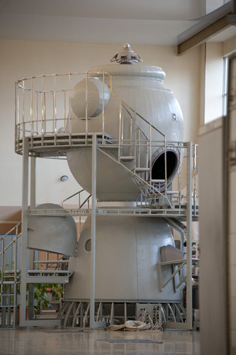 Orbital module of a Soyuz TMA simulator