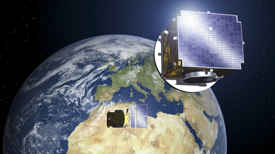 Proba-3's pair of satellites
