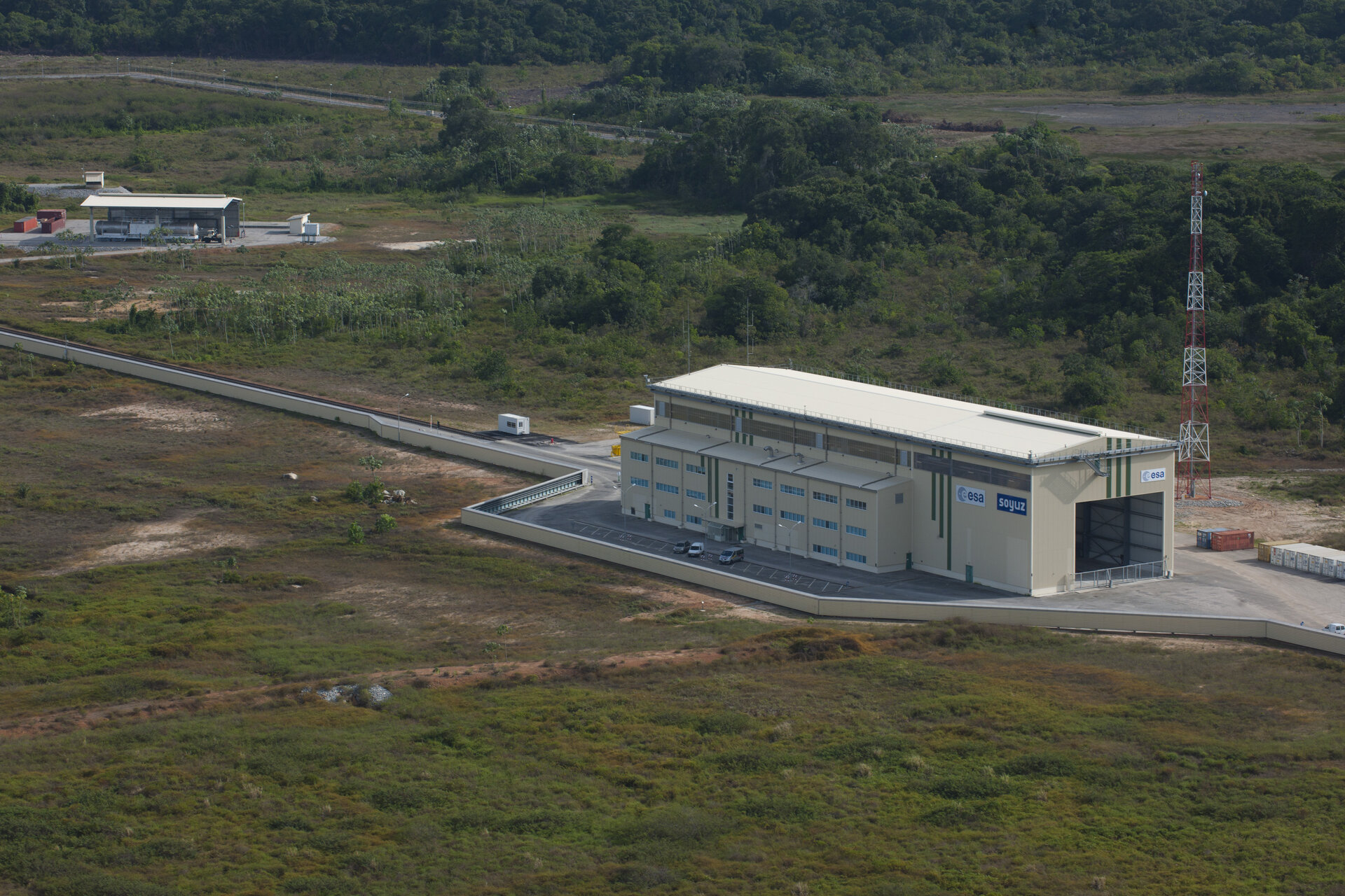Soyuz launch facility
