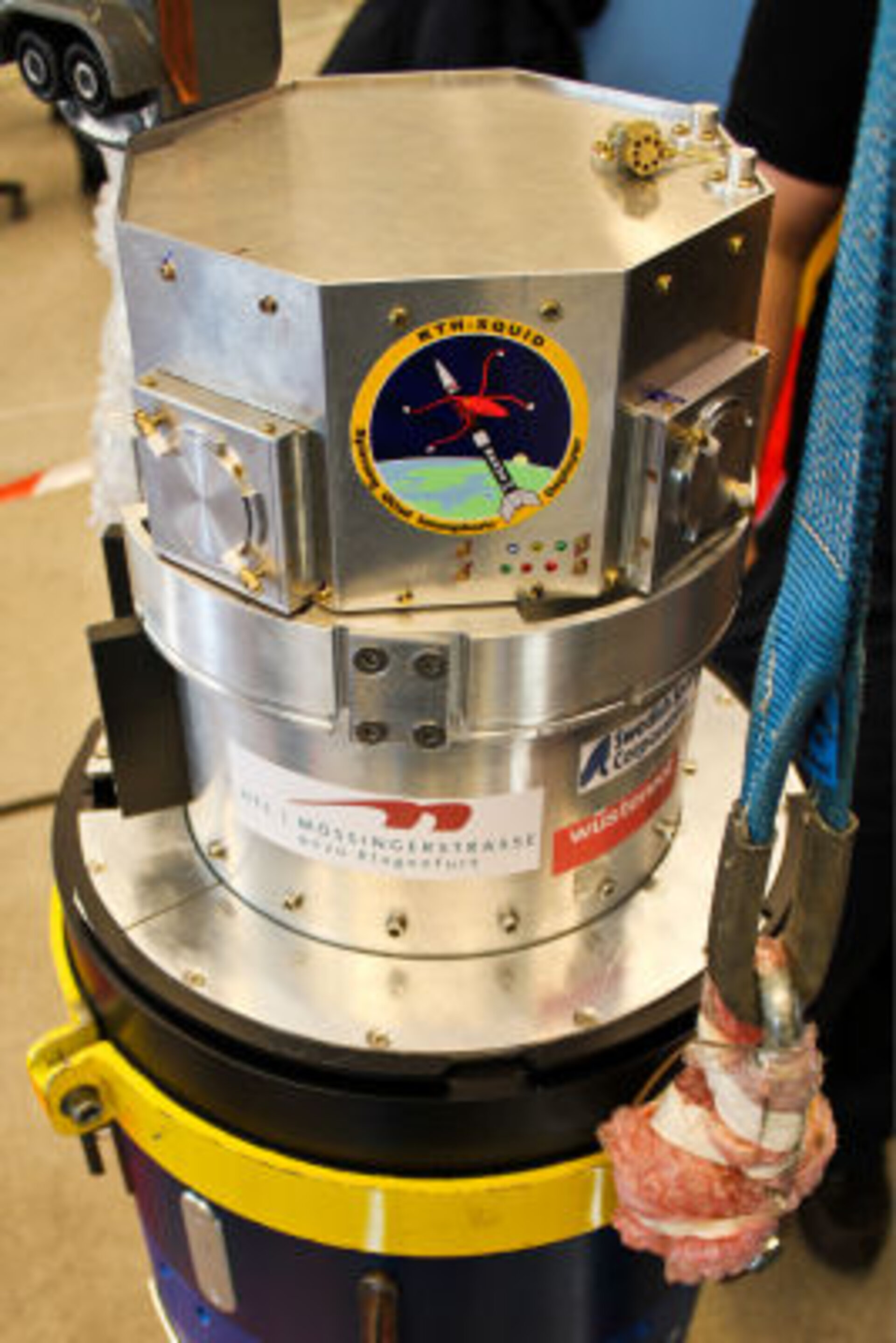 SQUID experiment mounted on REXUS 10