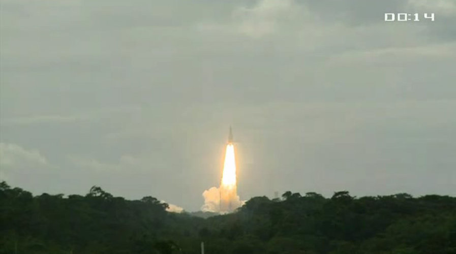 Ariane 5 flight VA202 liftoff