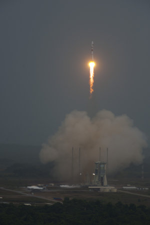 Liftoff of flight VS01
